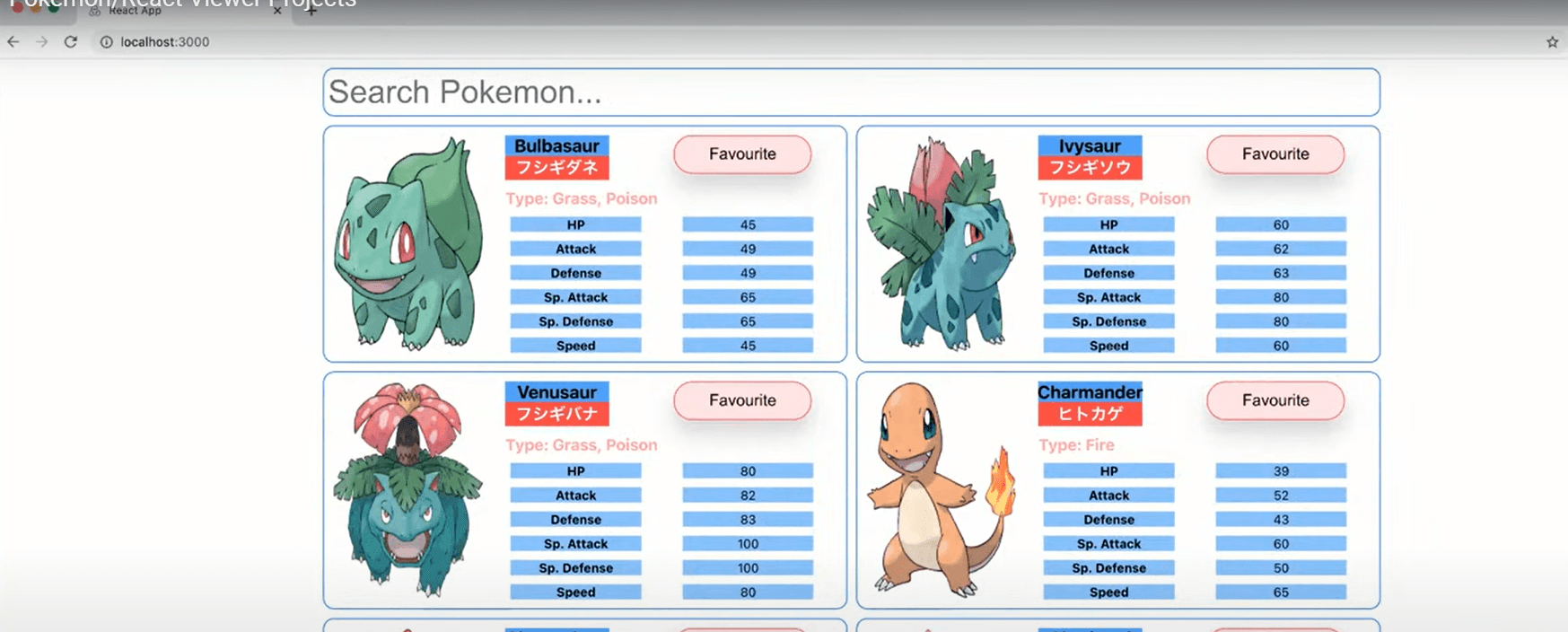 Pokemon fowerReact TypeScript